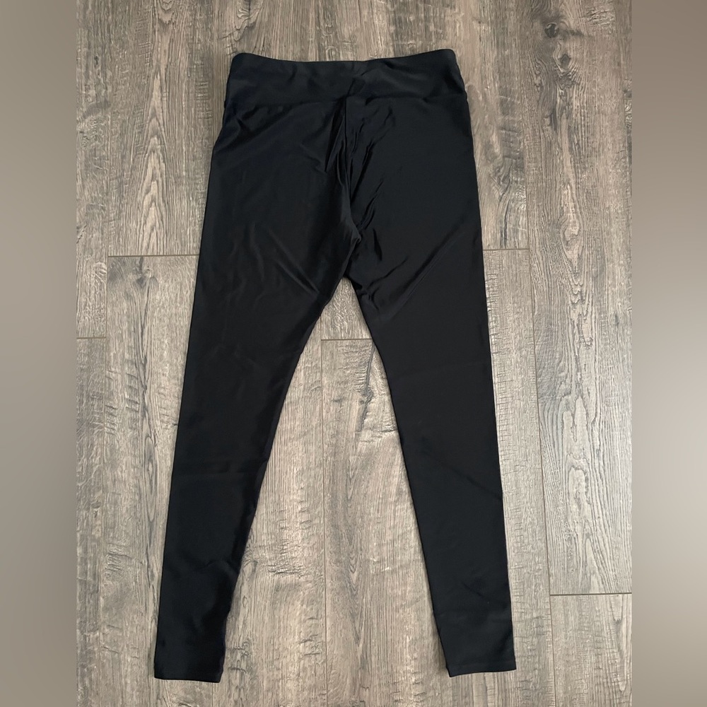 Calypsa Long Swim Leggings Black Medium